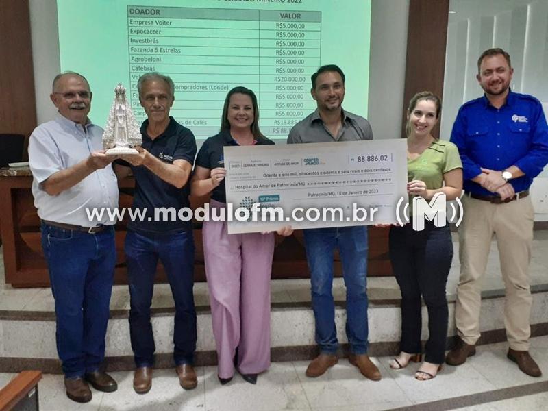 Região do Cerrado Mineiro faz doação ao Hospital do Câncer de Patrocínio