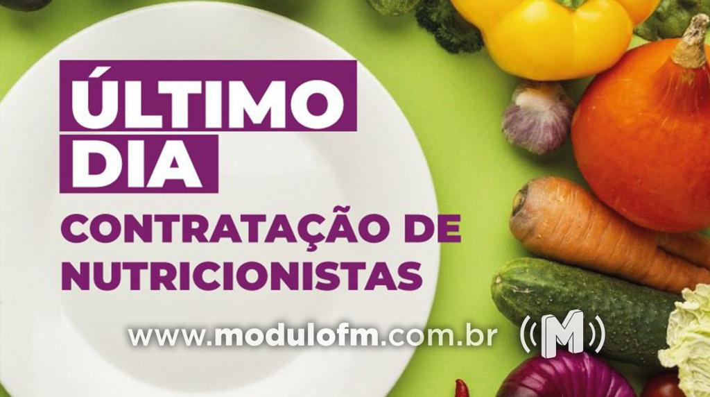 Inscrições para contratação de nutricionistas para rede estadual de ensino encerram nesta terça-feira (7/2)