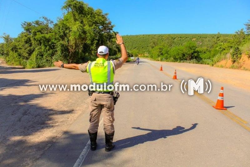 Motociclista é flagrado com alto índice de teor alcoólico na MG-188