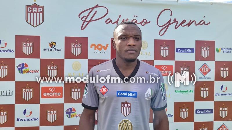 CAP apresenta atacante que estava no Futebol Paulista, para último jogo da repescagem do Campeonato Mineiro