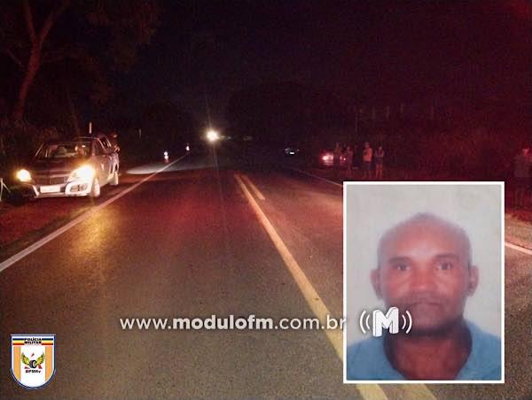 Ciclista morre após ser atingido por carro na MG-190 em Monte Carmelo