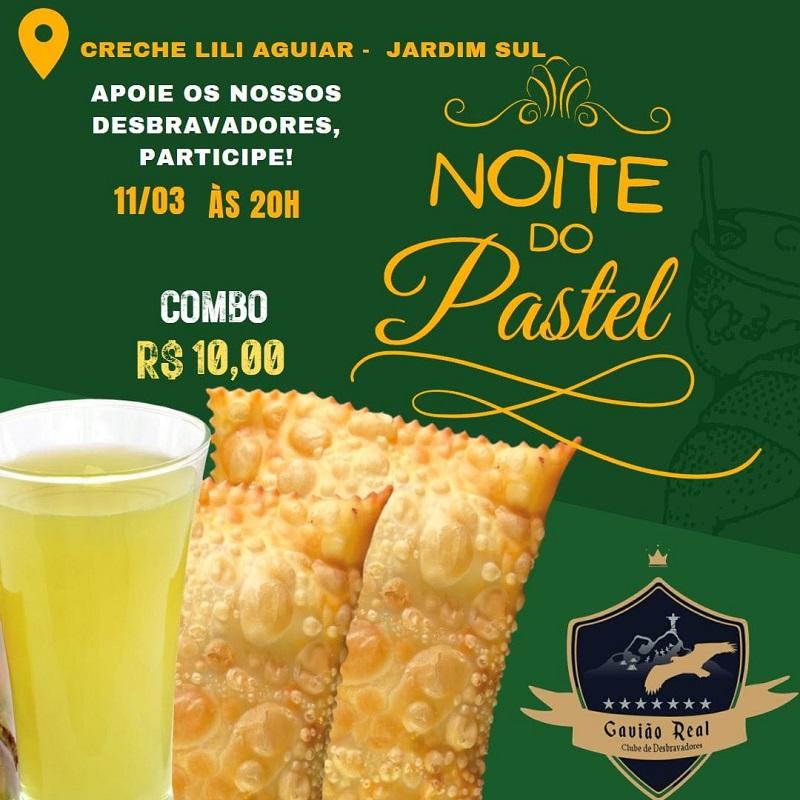Clube de Desbravadores Gavião Real realiza Noite do Pastel