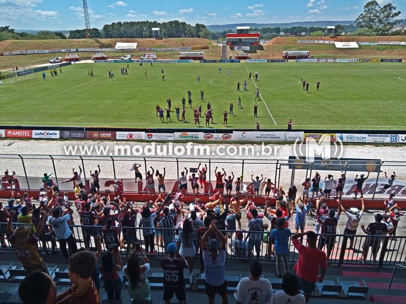 Com gol aos 51 do segundo tempo CAP vence a Caldense pela repescagem do Mineiro