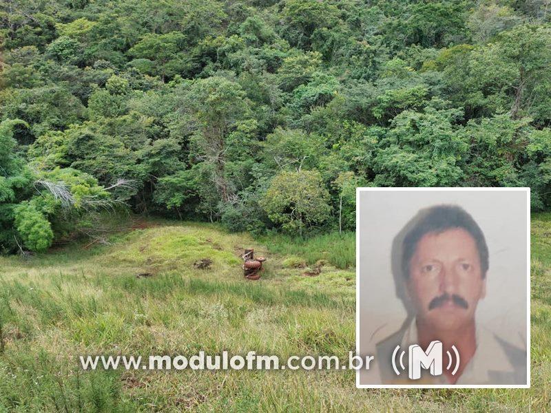 Idoso morre após trator tombar e cair em ribanceira em Patrocínio