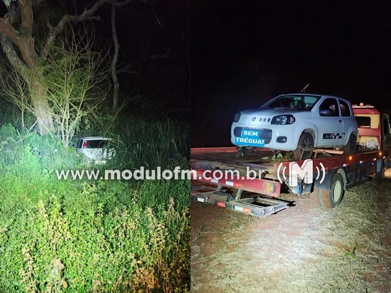PM procura quadrilha que invadiu fazenda e tentou furtar equipamentos e sacas de soja em Patrocínio