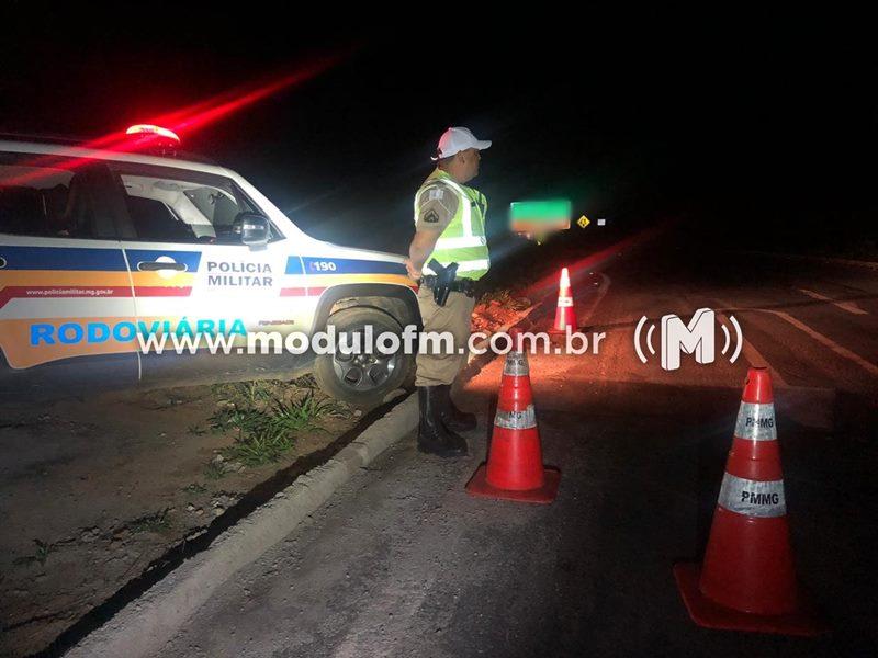 Polícia Rodoviária Militar captura foragido da Justiça em ônibus na MGC-462