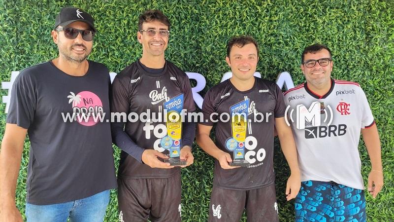 Silas e Wallace são campeões do primeiro Circuito Patrocinense de Futevôlei