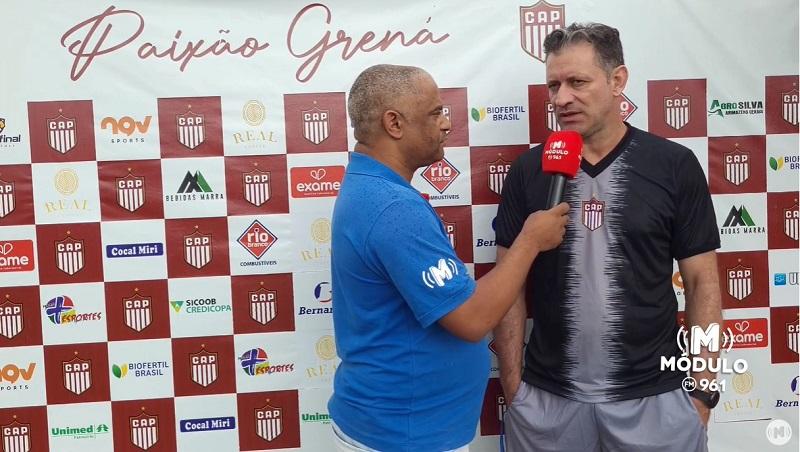 Treinador Rogério Henrique chega e comanda primeiro trabalho no CAP