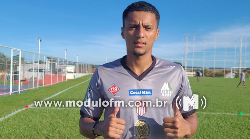 CAP apresenta jogador com passagem pela base do Atlético Mineiro, para a Série D do Campeonato Brasileiro