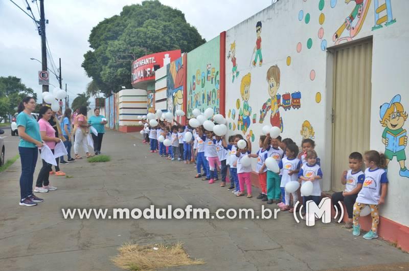 Em meio à onda de violência, escolas de Patrocínio promovem ato pela paz