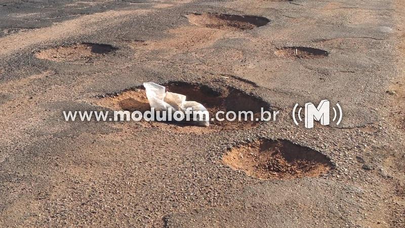 Empresa inicia revitalização da rodovia Patrocínio/Perdizes