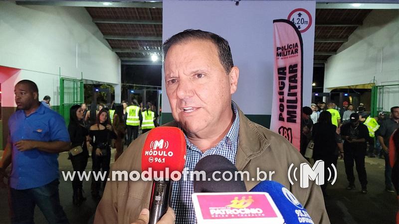 Prefeito destaca segurança da Fenacafé 2023 e projeto que reconhece relevância cultural do evento em Minas Gerais