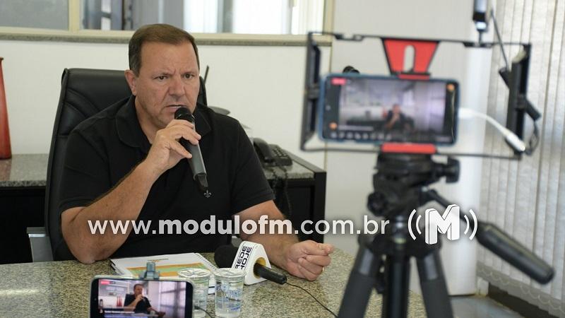 Calçadão na Santa Luzia: prefeito afirma que quiosques da praça precisam ser licitados
