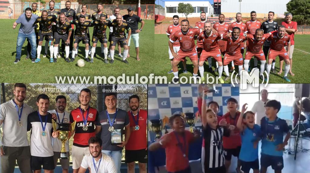Definidos os campeões dos Campeonatos Society internos de PTC e Catiguá
