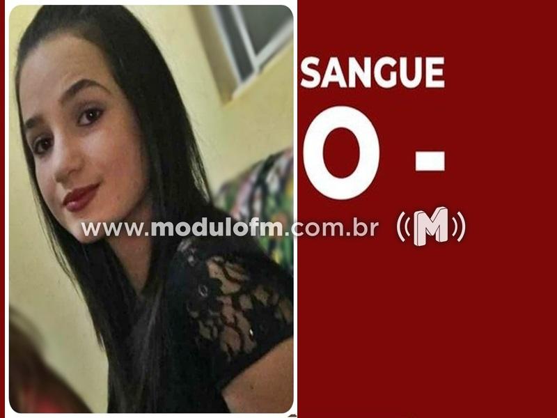 Familiares pedem doações de sangue para jovem de Brejo...
