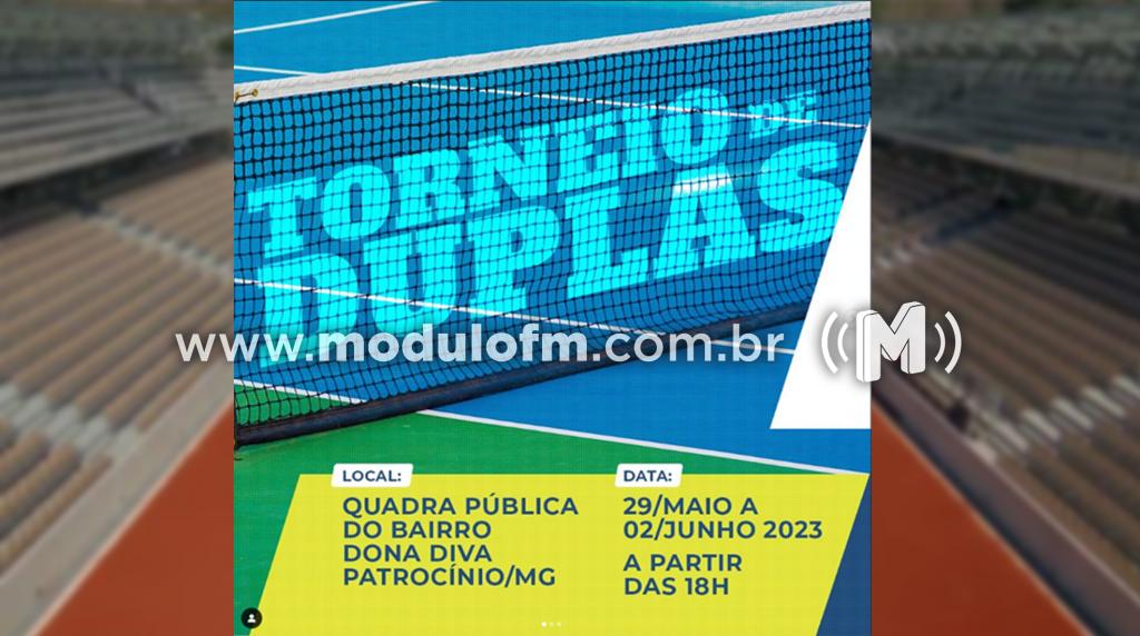 SMEL e Associação dos Tenistas promovem competição em Patrocínio