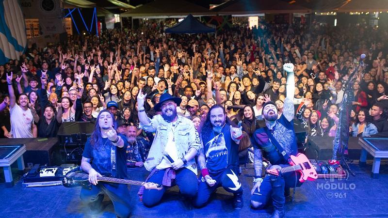 Banda Malta anima público no último dia do 7º Festival de Cultura e Cozinha Mineira do Cerrado
