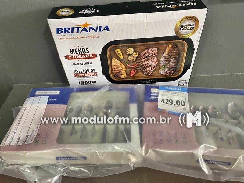 Polícia Militar prende homem suspeito de cometer diversos furtos em Patrocínio