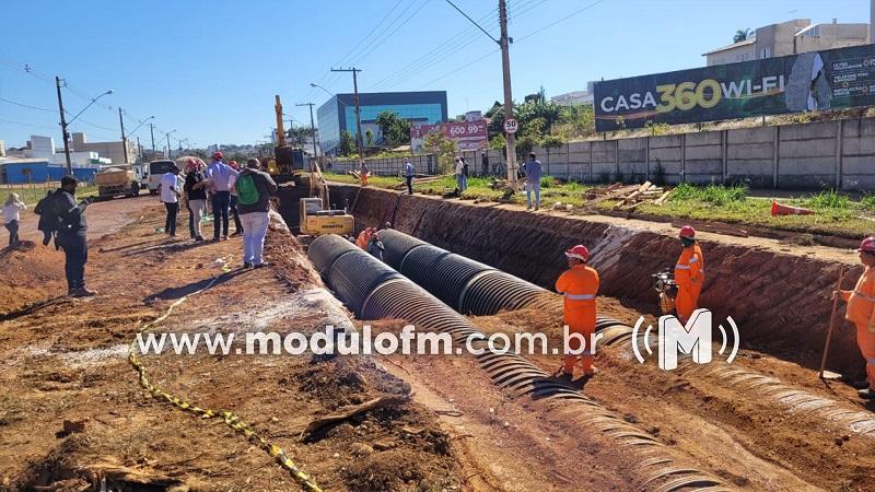 Prefeitura realiza visita técnica e apresenta andamento de obras em Patrocínio