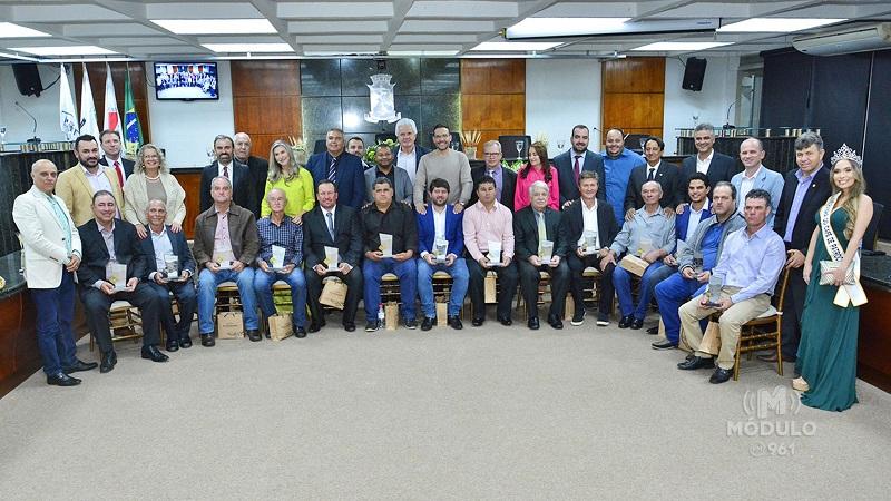 Produtores rurais são homenageados pela Câmara Municipal