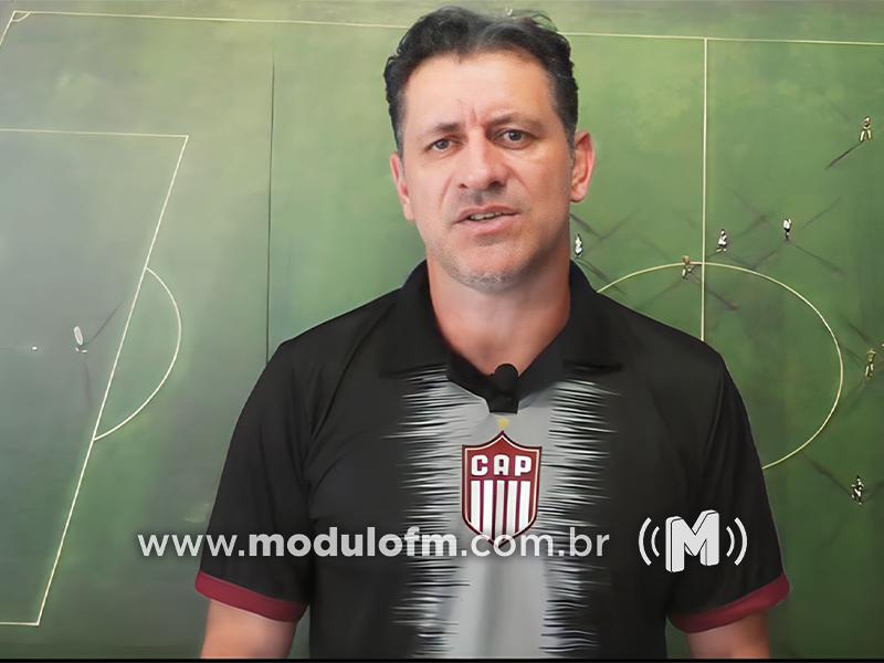 Técnico Rogério Henrique deixa comando do CAP e vai para o Pouso Alegre