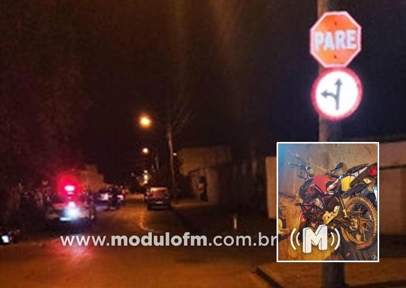 Colisão entre carro e moto deixa jovem motociclista ferido em Patrocínio; condutora que fugiu após acidente é presa em Serra do Salitre