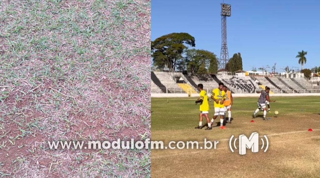 Com campos ruins para treinamentos, Araxá Esporte fará pré-temporada em Patrocínio