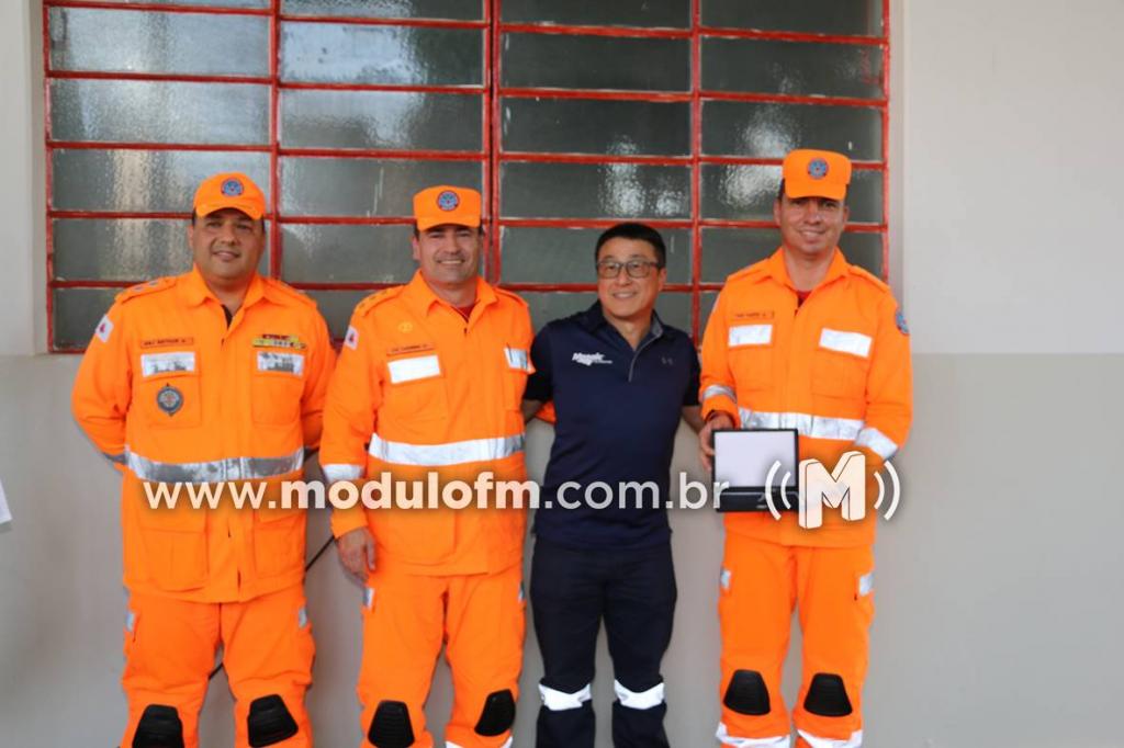 Imagem 11 do post Mosaic Fertilizantes doa veículo e equipamentos ao Corpo de Bombeiros em Patrocínio