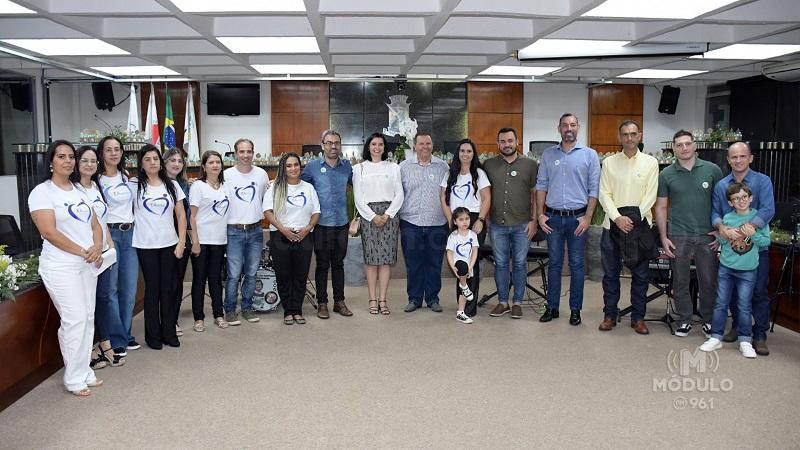 Diretoria da Associação TEAcolher gestão 2023/2025 é empossada em Patrocínio