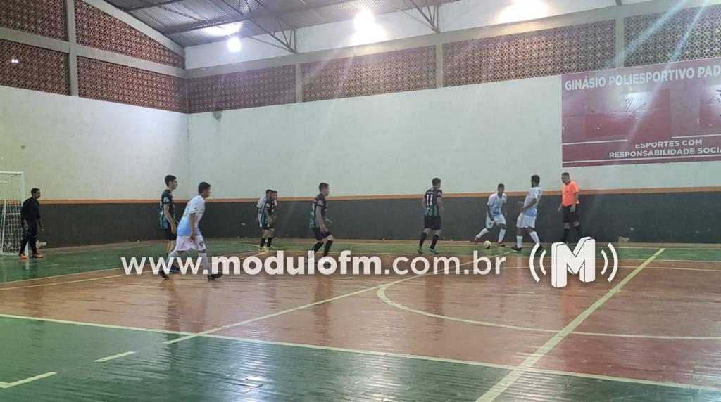 Goleadas marcam a abertura da 3ª rodada da 4ª Liga de Futsal