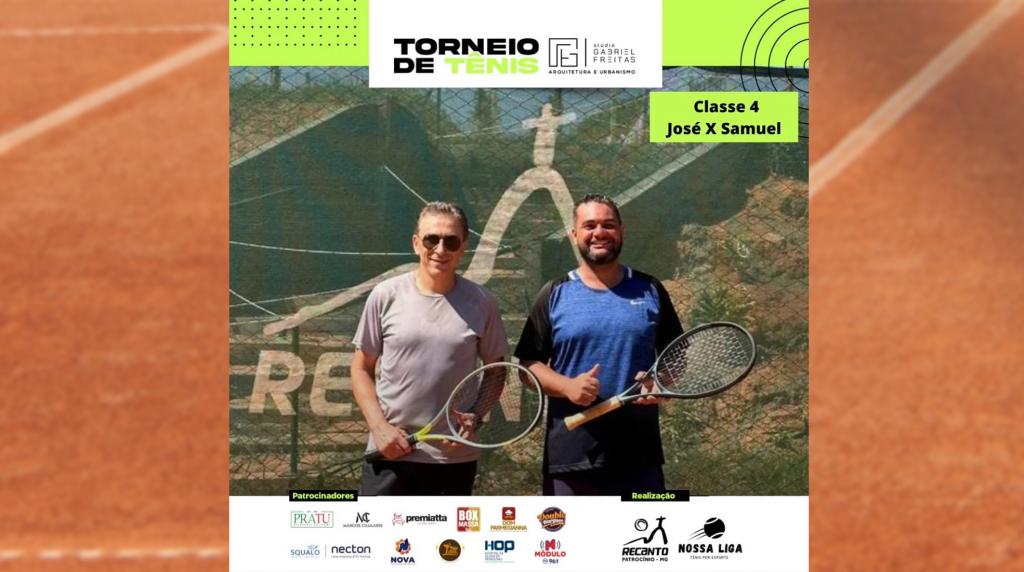 Torneio de Tênis da Nossa Liga está acontecendo no Recanto da Serra