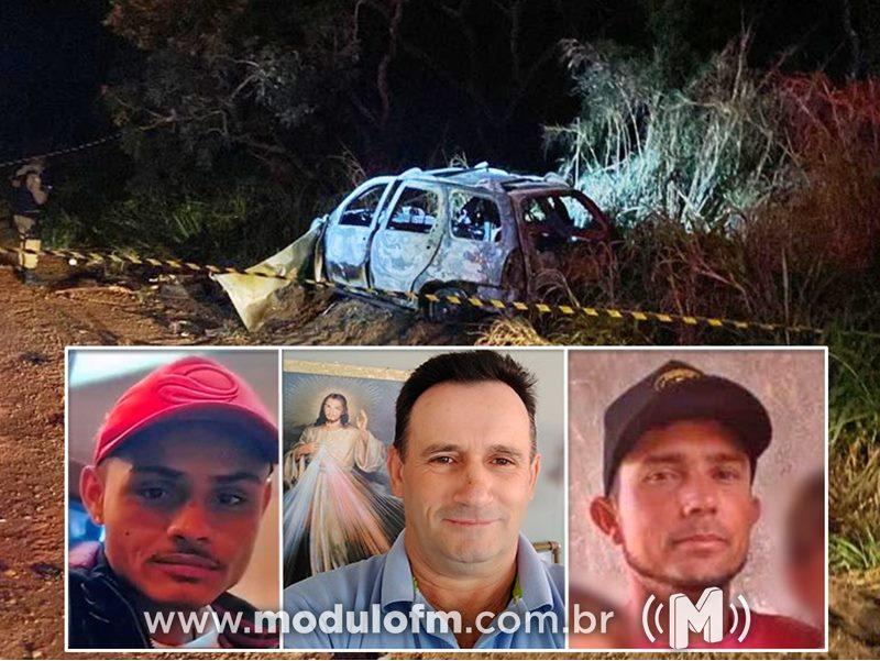 Tragédia na BR 365: colisão frontal deixa três mortos e um ferido em Patrocínio