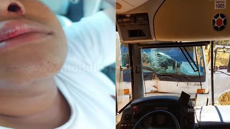 Vereador aponta risco de ônibus escolares grandes na zona rural e mostra acidente com crianças feridas