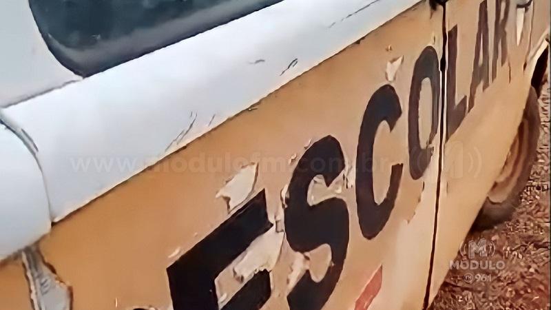 Vereador expõe vídeo de pai sobre Kombi do transporte escolar: “quase caiu da ponte”