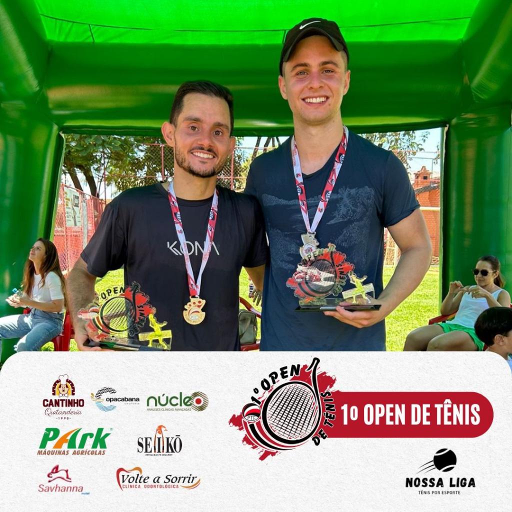 Imagem 15 do post Conheça os campeões de cada classe do 1° Open de Tênis PTC