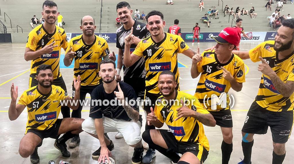 Patrocínio +Esportes vence jogo duro e se classifica para as semifinais da Copa Inconfidentes