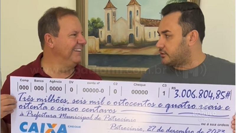 Câmara Municipal devolve mais de R$ 3 milhões aos cofres públicos em 2023