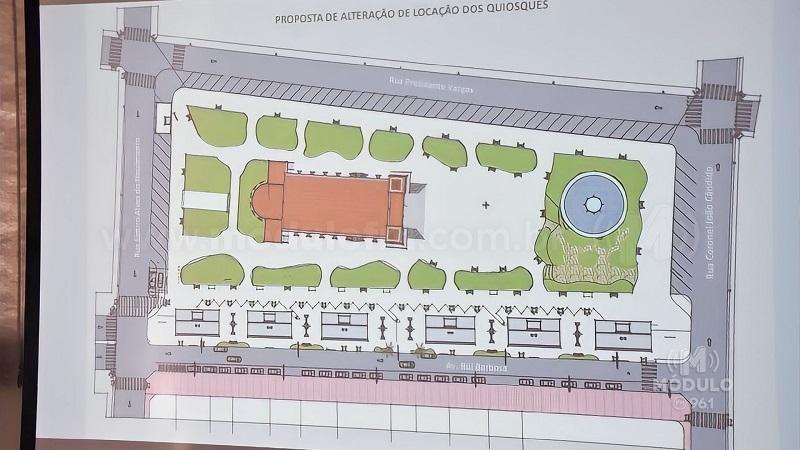 Construção de calçadão na Praça Santa Luzia e revitalização...