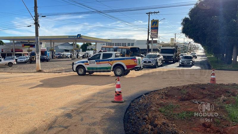 Trânsito é liberado no cruzamento das avenidas Faria Pereira e Marciano Pires