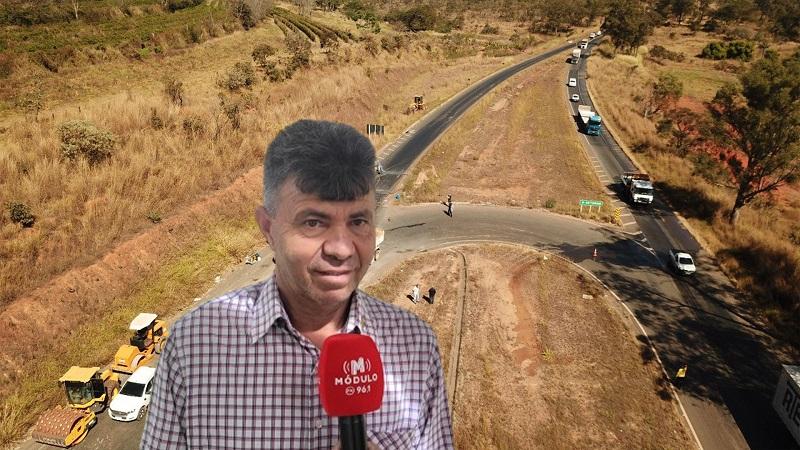 Vereador cobra melhorias em sinalização e trevo da BR-365