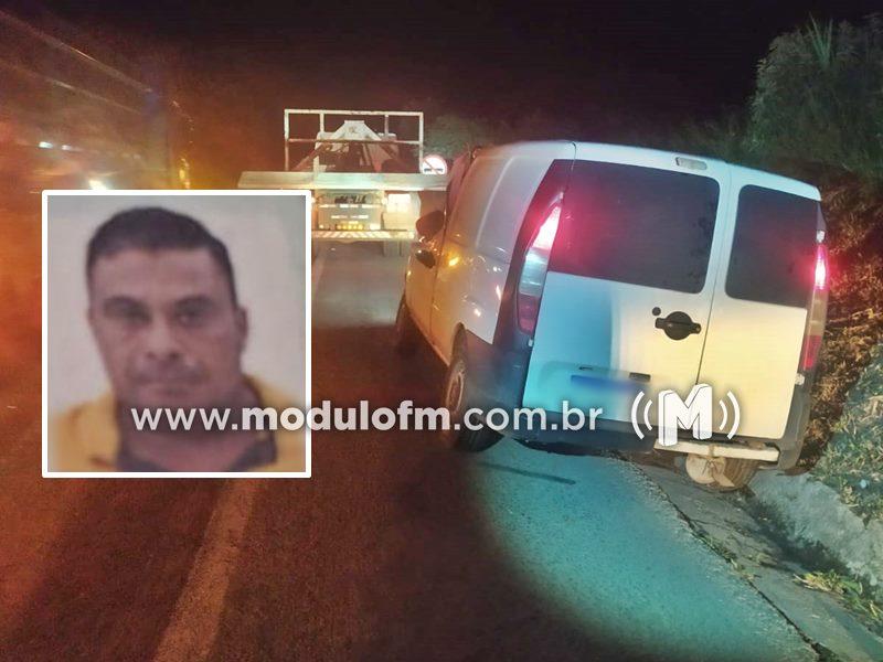 Morador de Perdizes morre em grave acidente na BR-452