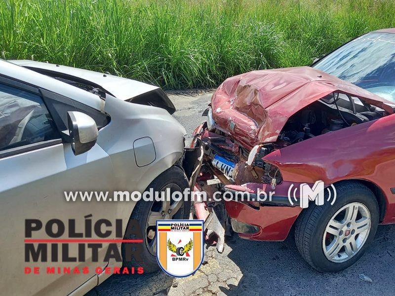 Motorista embriagado causa colisão frontal na MG-230 em Patrocínio