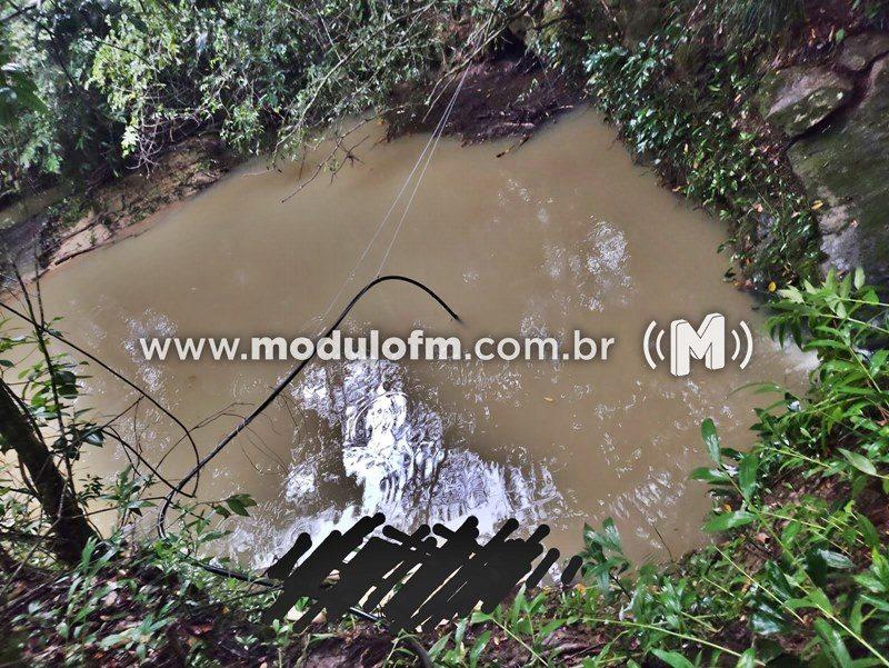 Homem morre eletrocutado enquanto fazia manutenção em bomba hidráulica dentro de córrego em Coromandel