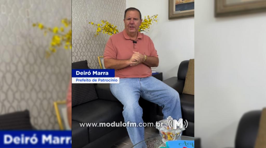 Prefeito Deiró Marra se pronuncia após W.O do CAP,...