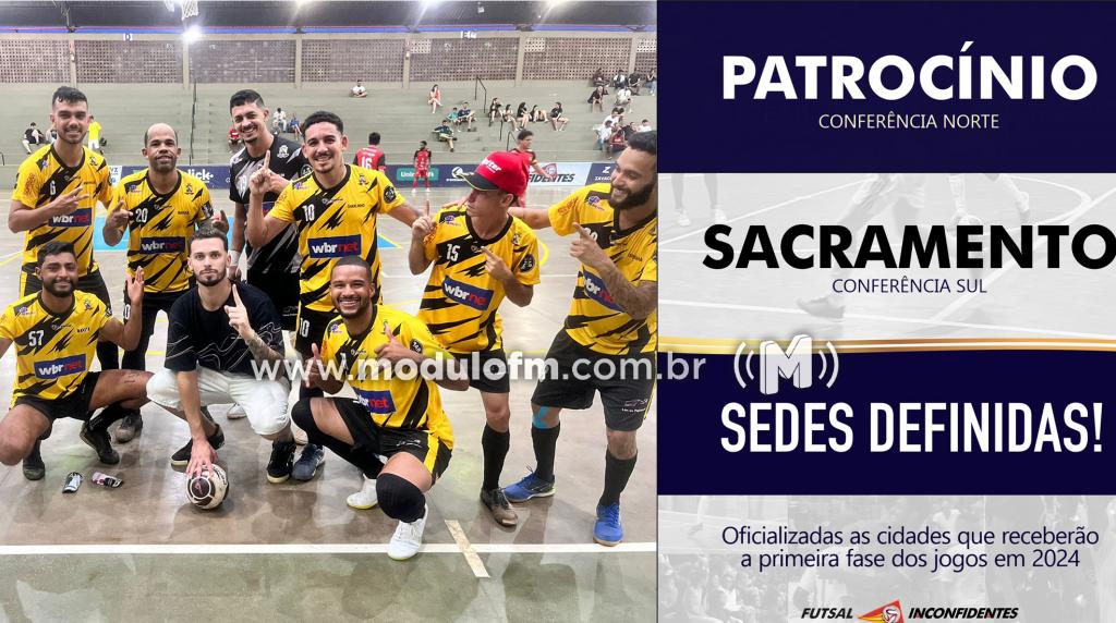 Patrocínio será uma das sedes da Copa Inconfidentes de...
