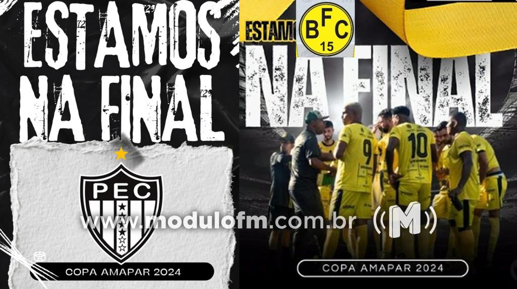 Bluec de Tiros e Paranaíba Esporte de Carmo do Paranaíba são os finalistas da Copa Amapar Sicredi