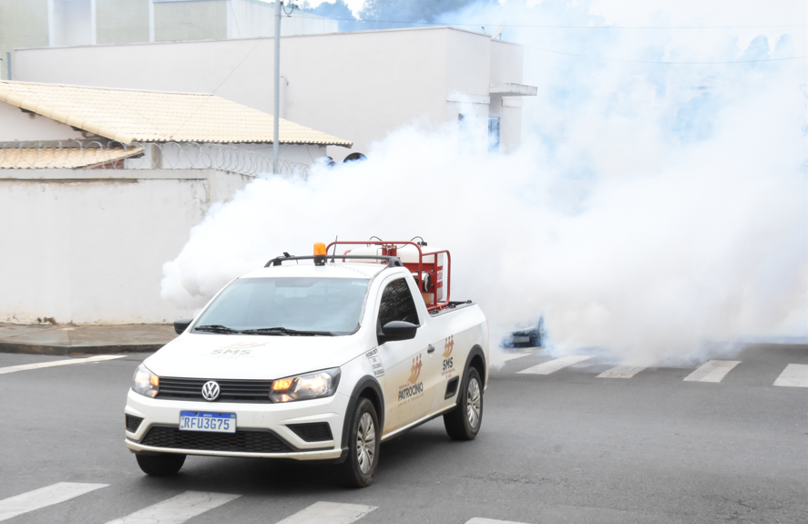 Fumacê volta a circular por todos os bairros de Patrocínio para combater o mosquito da dengue