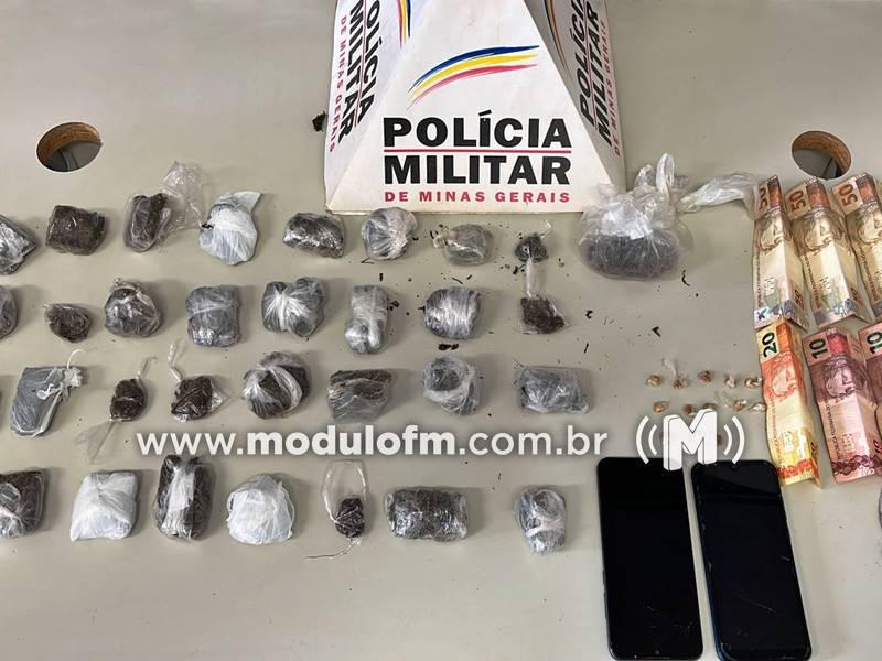 Adolescente é apreendido pela quarta vez por tráfico de drogas em Patrocínio