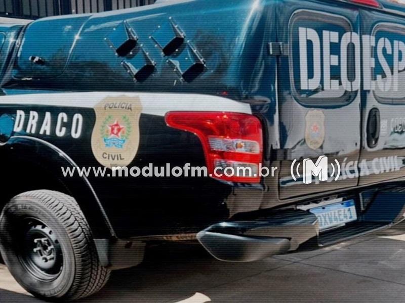 Operação desarticula organização criminosa em Ribeirão das Neves e prende três pessoas em Patrocínio