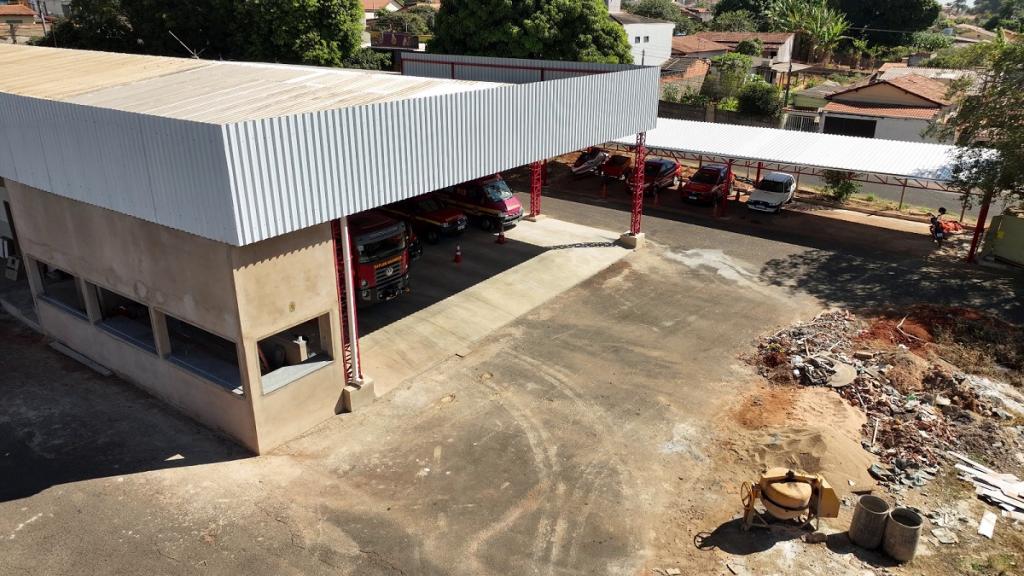 Pelotão de bombeiros passa por reforma e ampliação para viabilizar elevação a companhia